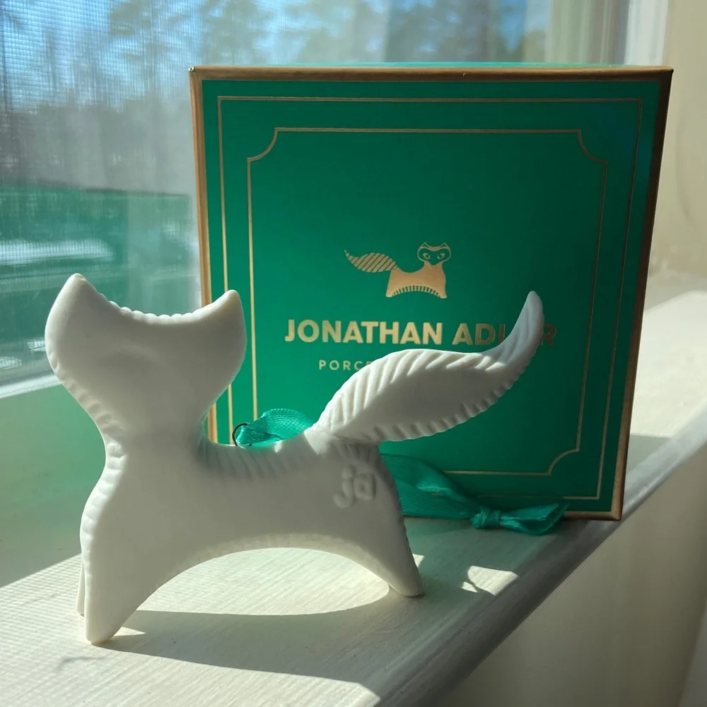 Jonathan Adler Porcelain FOX 🦊 Ornament